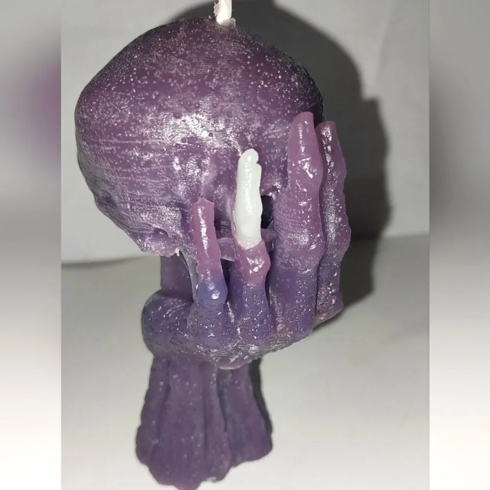 Hand crafted limited edition from our raging skull candle collection
